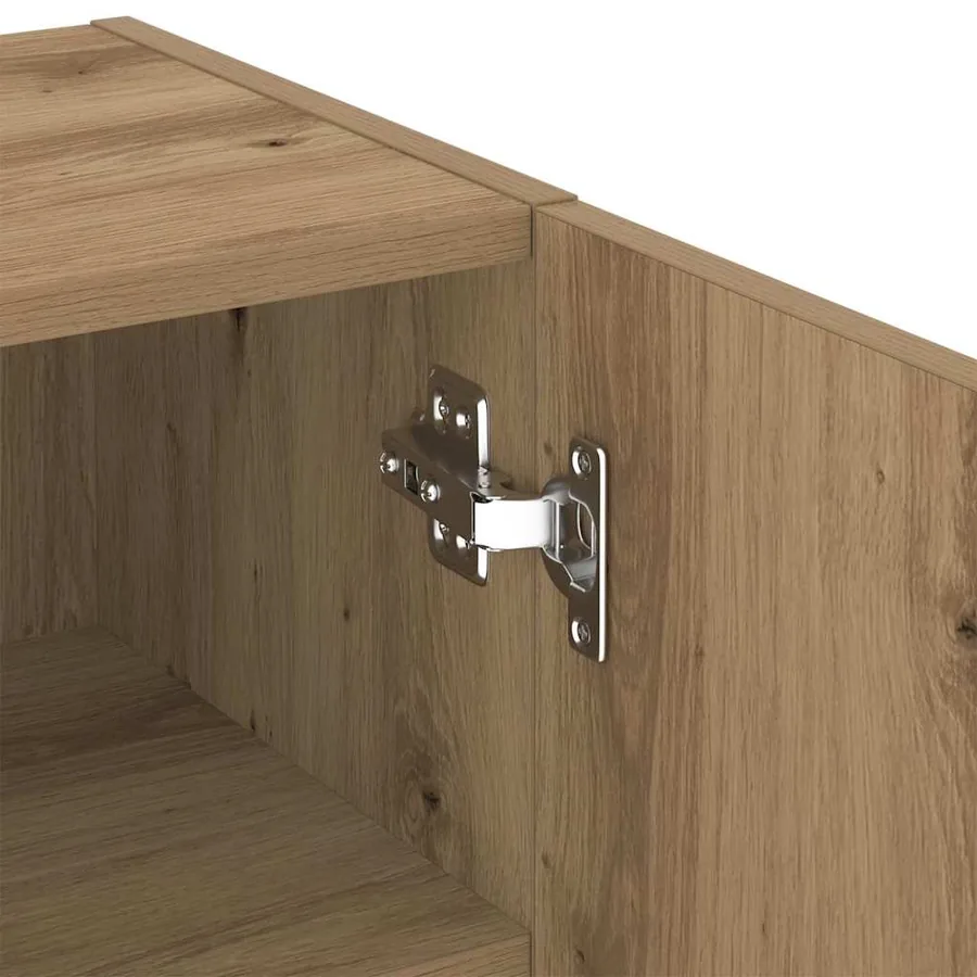 Ensemble meuble TV 40,5 x 30 x 102 cm Chêne artisanal - 8