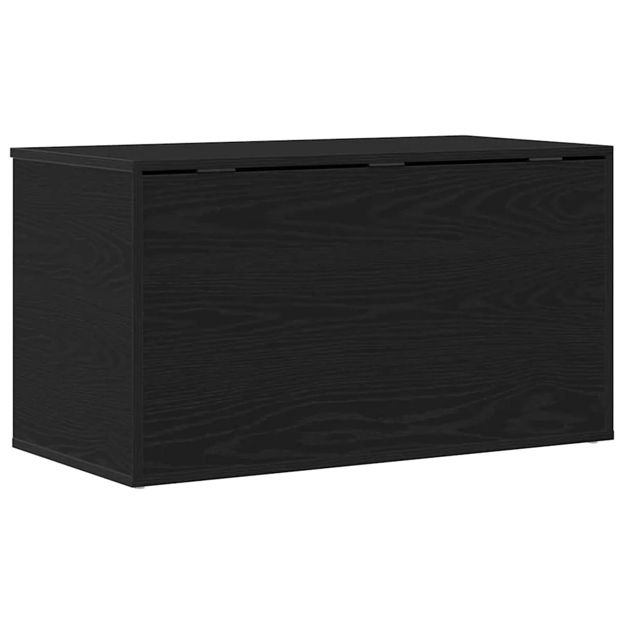 Boîte de Rangement Chêne noir 84 x 42 x 46 cm Bois d'ingénierie - 6