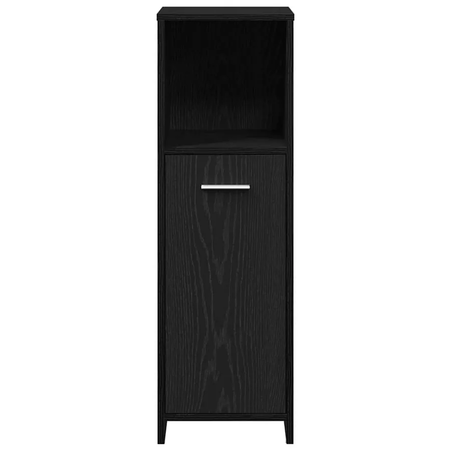 Ensemble de mobilier de salle de bain 4 pcs Chêne noir - 11