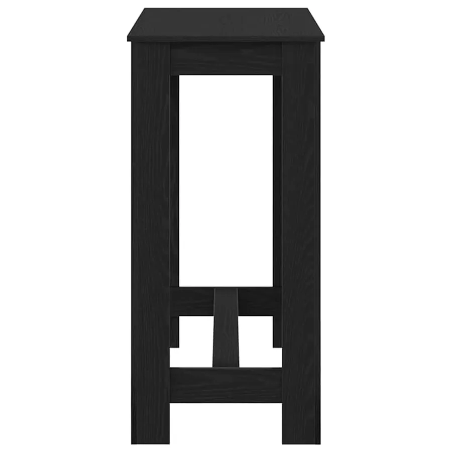 Table de bar Chêne noir 102 x 50 x 103,5 cm Bois d'ingénierie - 7