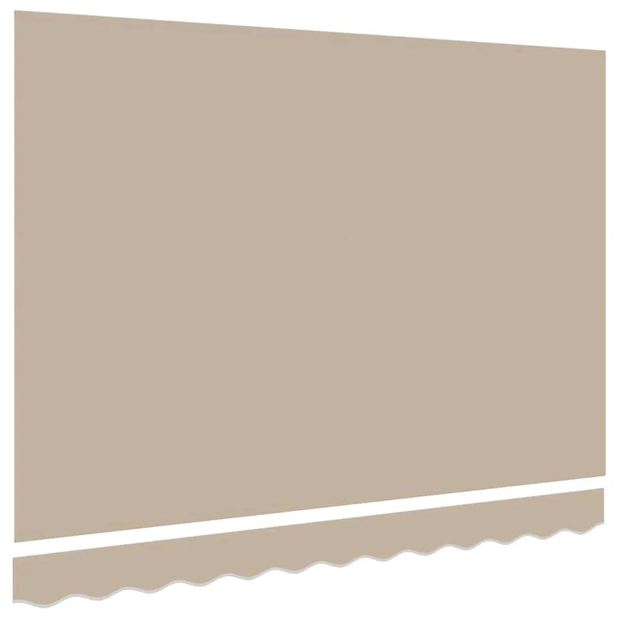 Toile de rechange pour auvent Beige 3,5 x 2 m Polyester - 4