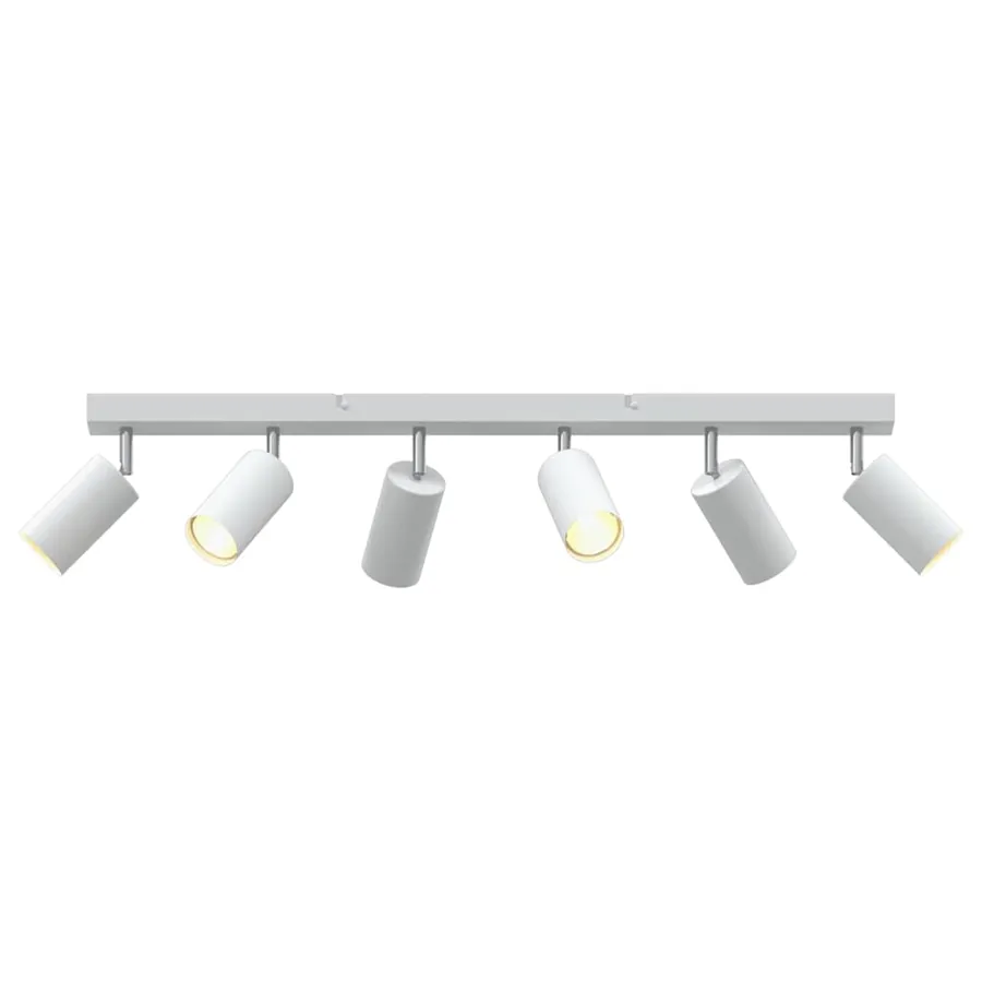 Spot de plafond avec des projecteurs Blanc 73 x 6 x 16 cm Métal - 11