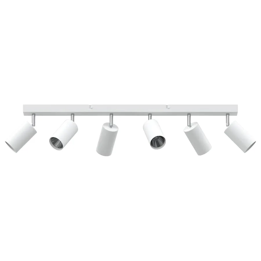 Spot de plafond avec des projecteurs Blanc 73 x 6 x 16 cm Métal - 3