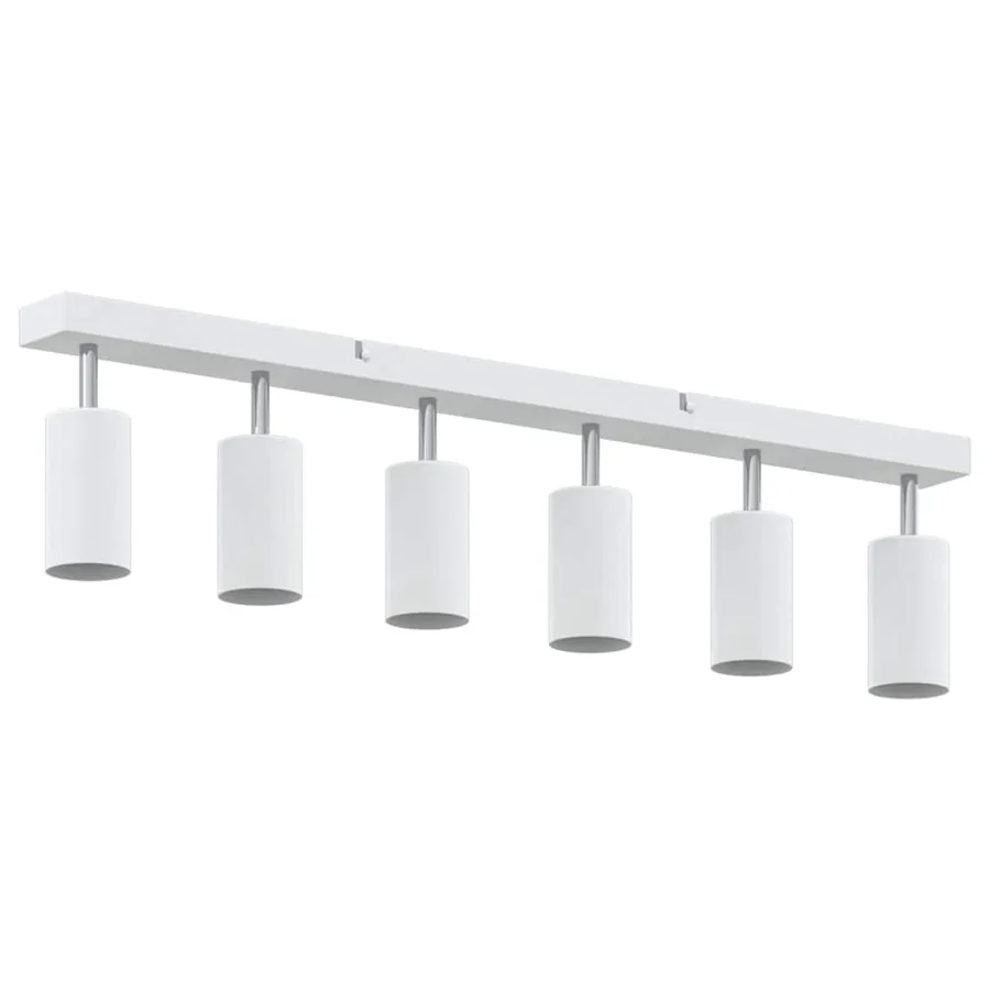 Spot de plafond avec des projecteurs Blanc 73 x 6 x 16 cm Métal - 5