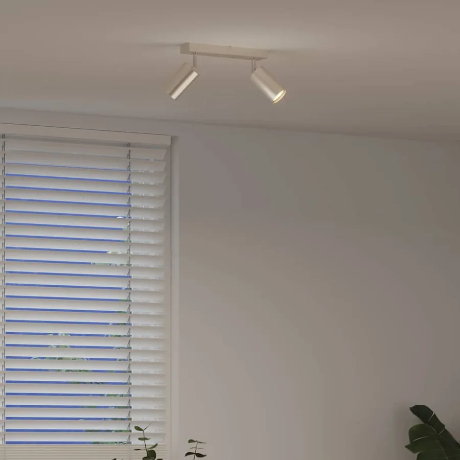 Spot de plafond Nickel 26 x 6 x 16 cm Métal - 4