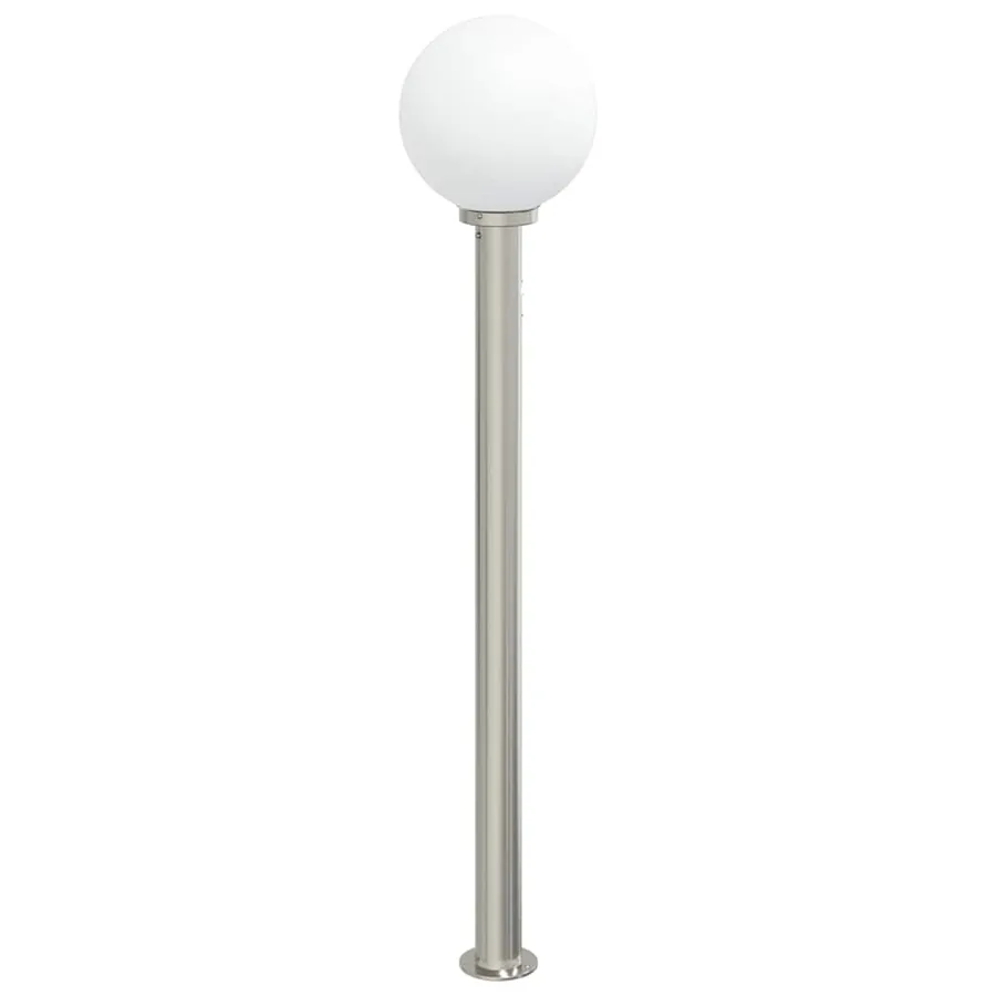 Borne lumineuse avec détecteur 120 cm en acier inoxydable IP44 - 4