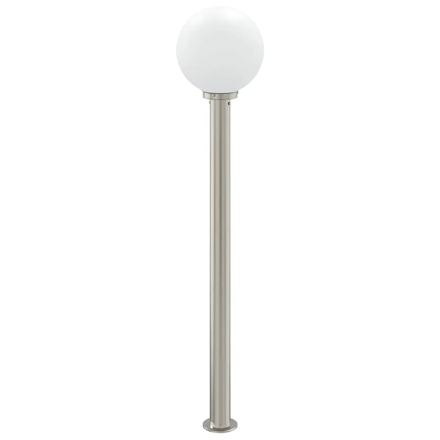 Borne lumineuse avec détecteur 120 cm en acier inoxydable IP44 - 5