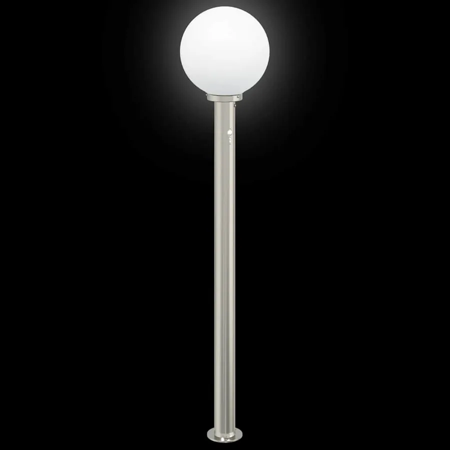 Borne lumineuse avec détecteur 120 cm en acier inoxydable IP44 - 6