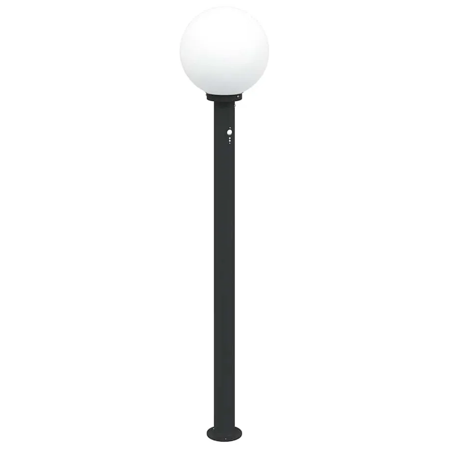 Borne lumineuse avec détecteur 120 cm Noir IP44 - 2