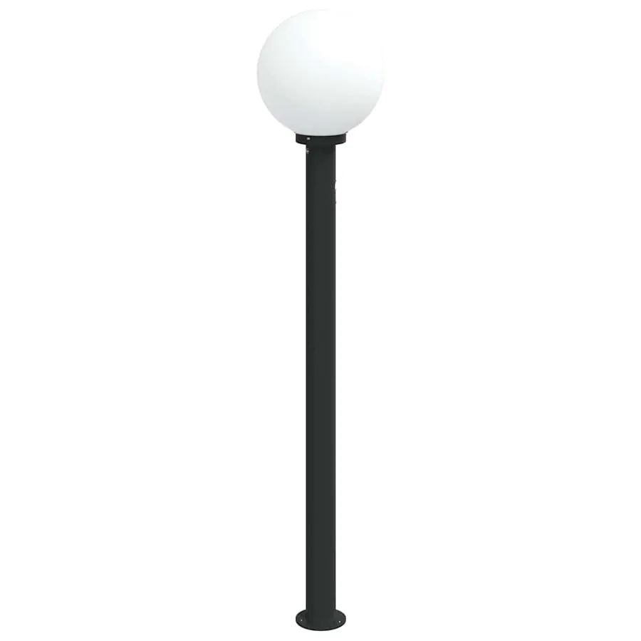Borne lumineuse avec détecteur 120 cm Noir IP44 - 4