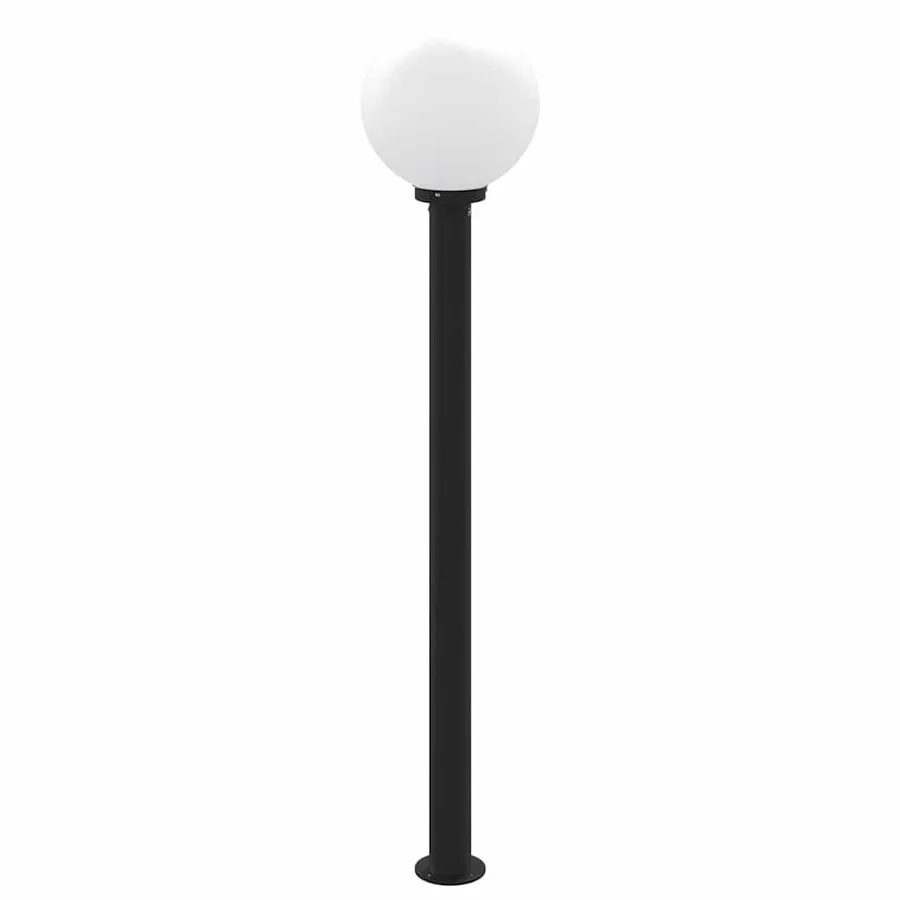 Borne lumineuse avec détecteur 120 cm Noir IP44 - 5
