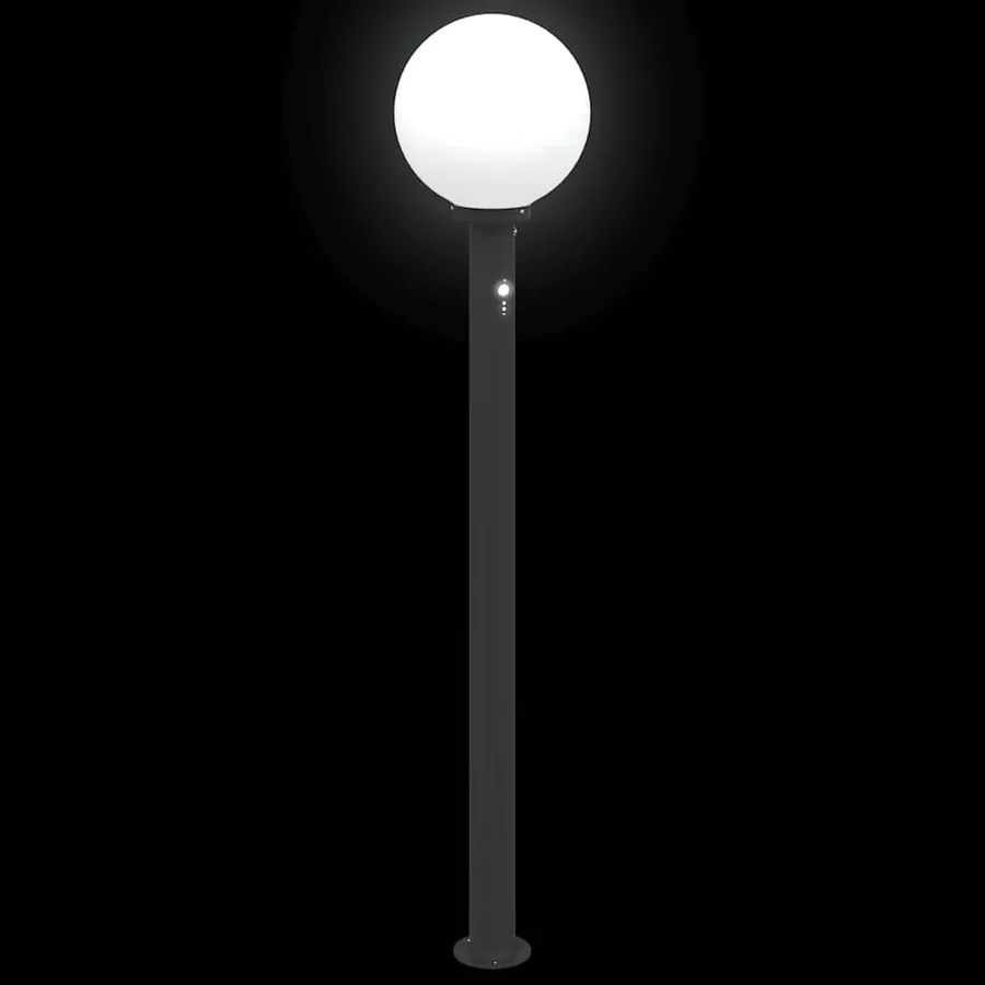 Borne lumineuse avec détecteur 120 cm Noir IP44 - 6