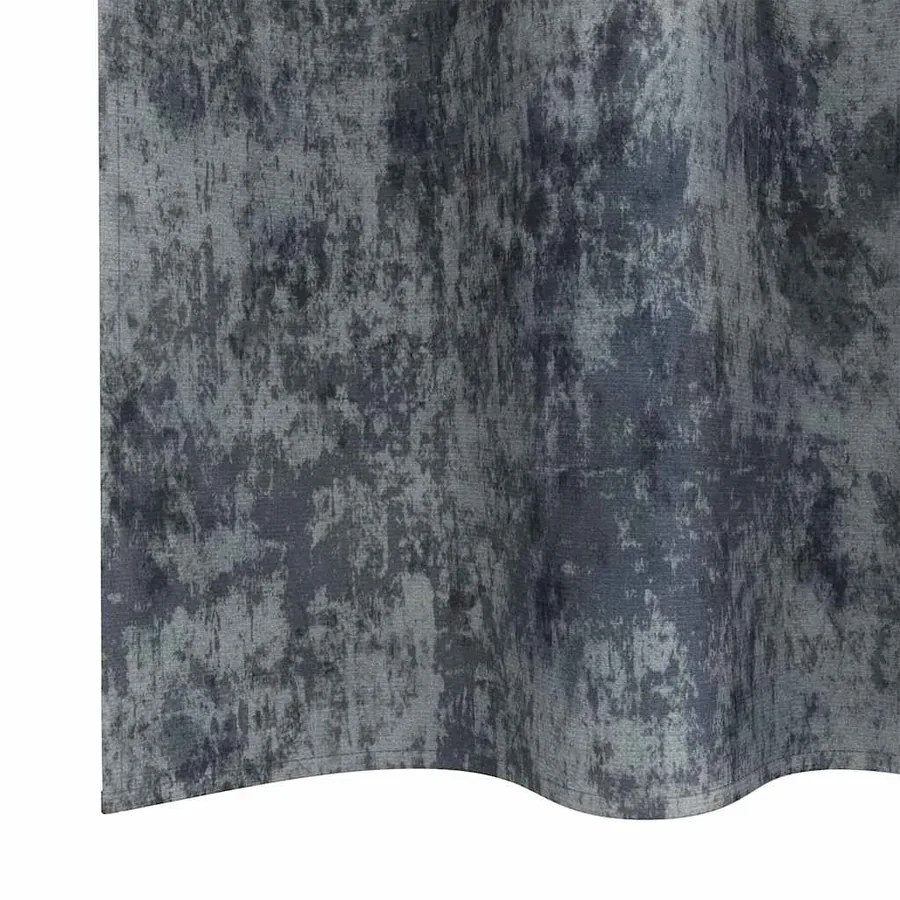 Rideaux en velours 2 pcs Gris Argenté 245 x 140 cm Velours - 6