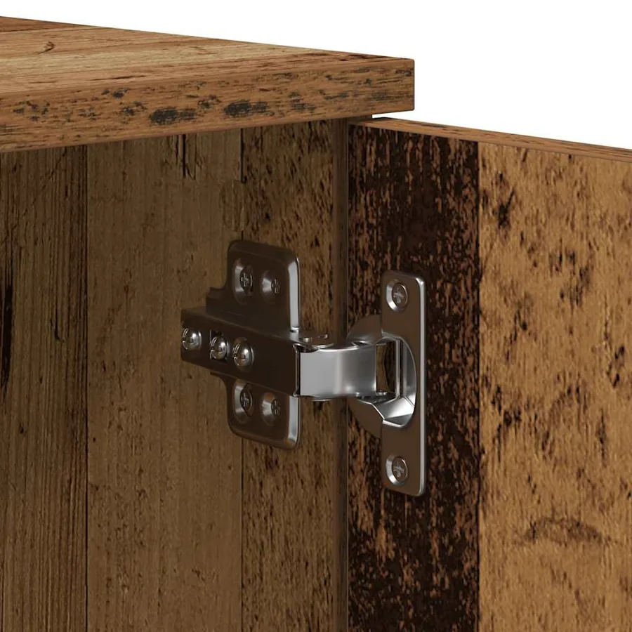 Cadre de lit Bois Ancien 70 x 190 cm Bois d'ingénierie - 8