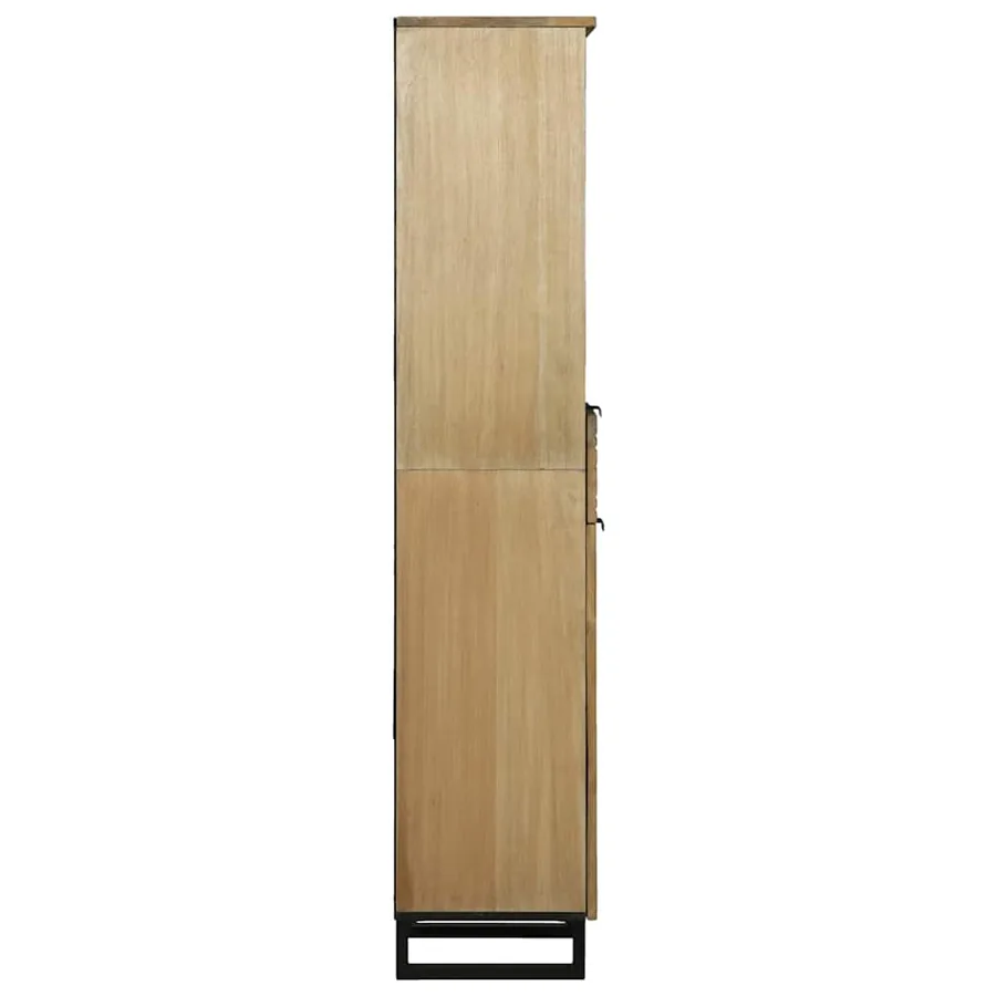 Armoire de salle de bain Naturel 38 x 33 x 160 cm - 5
