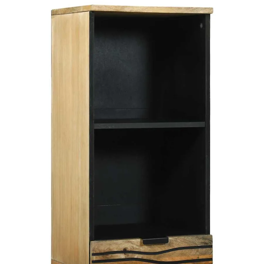Armoire de salle de bain Naturel 38 x 33 x 160 cm - 7
