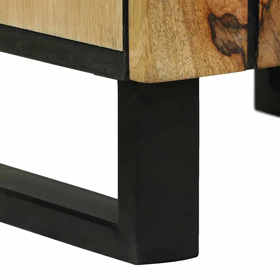 Armoire de salle de bain Naturel 38 x 33 x 160 cm - 9