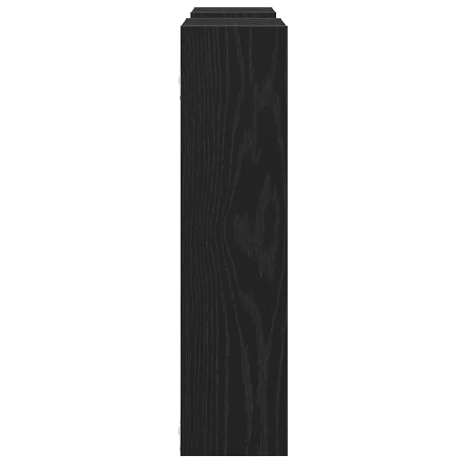 Étagère murale en chêne noir 99 x 15 x 60 cm bois d'ingénierie - 6