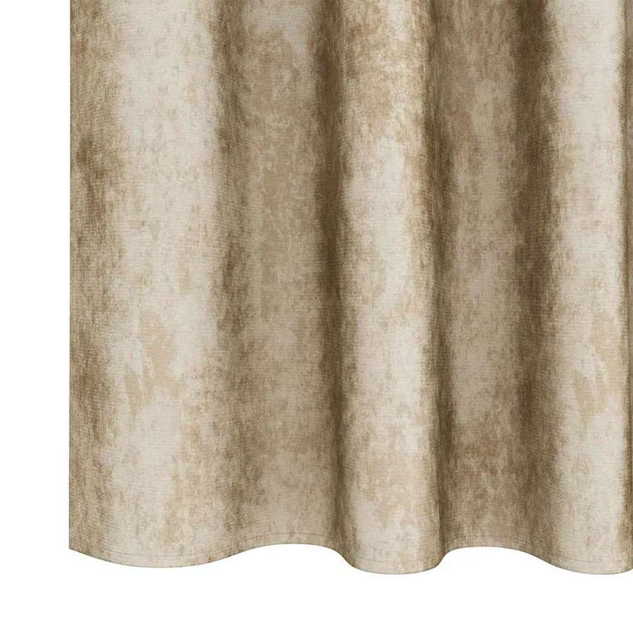 Rideaux en velours 2 pcs Crème 140 x 140 cm Velours - 6
