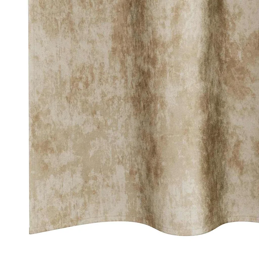 Rideaux en velours 2 pcs Crème 175 x 140 cm Velours - 6