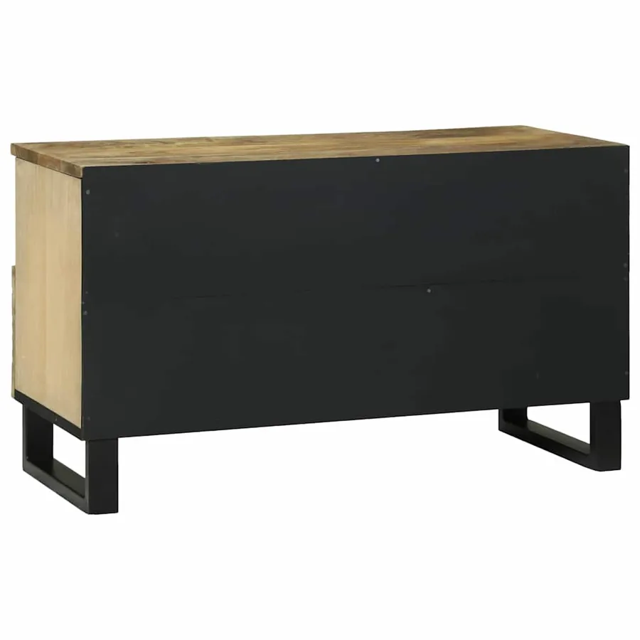 Unites TV avec tiroir Marron 80 x 33 x 46 cm Bois d'ingénierie - 5