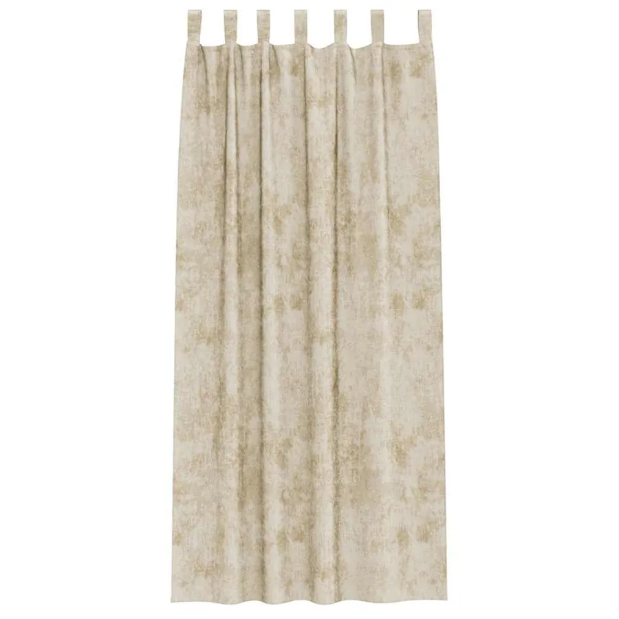 Rideaux en velours 2 pcs Crème 260 x 140 cm Velours - 4