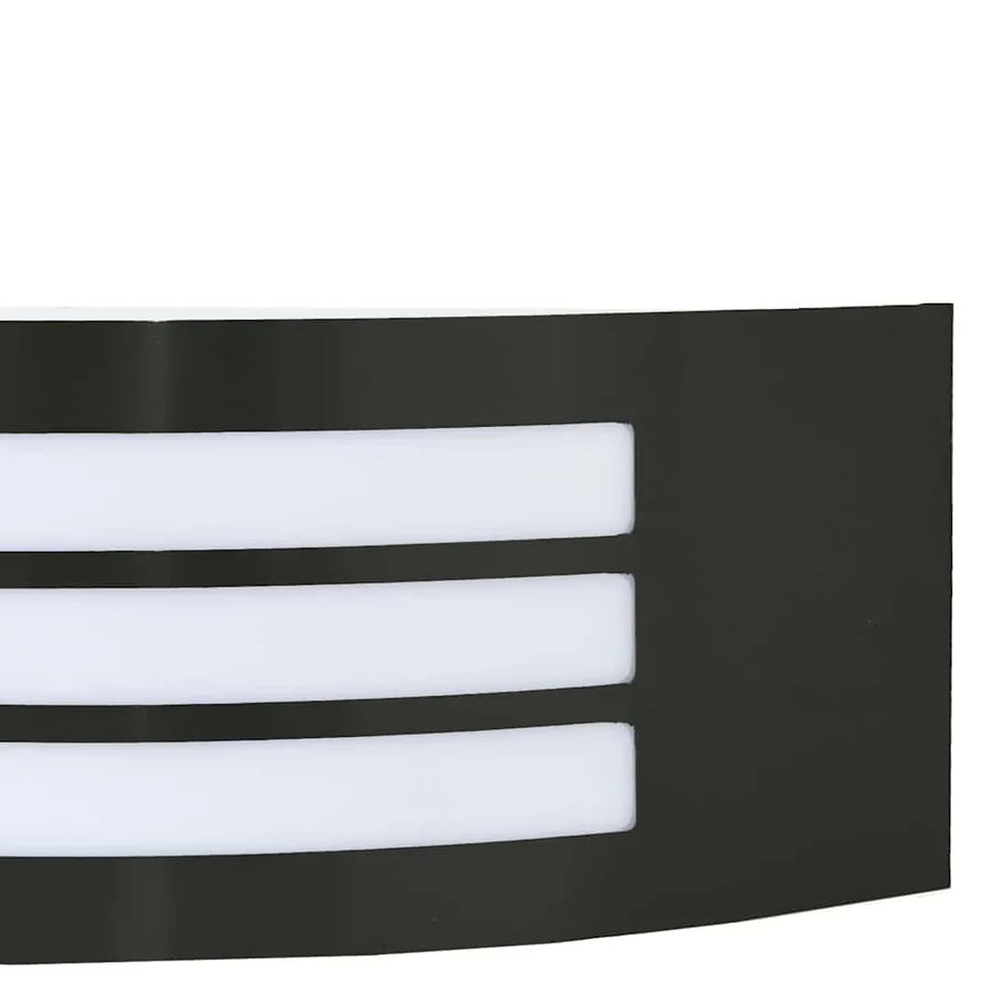 Applique Murale Extérieure Noir 32 x 10 x 10 cm - 7