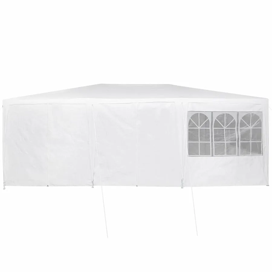 Tente de fête Blanc 600 x 400 x 266 cm Polyéthylène - 10