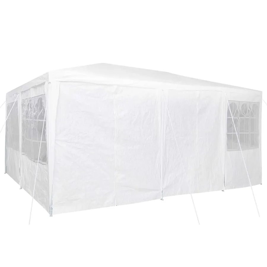 Tente de fête Blanc 600 x 400 x 266 cm Polyéthylène - 9