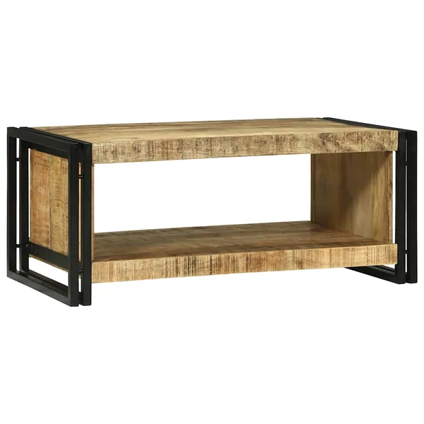 Table basse Marron 90 x 50 x 38 cm Bois de mangue massif