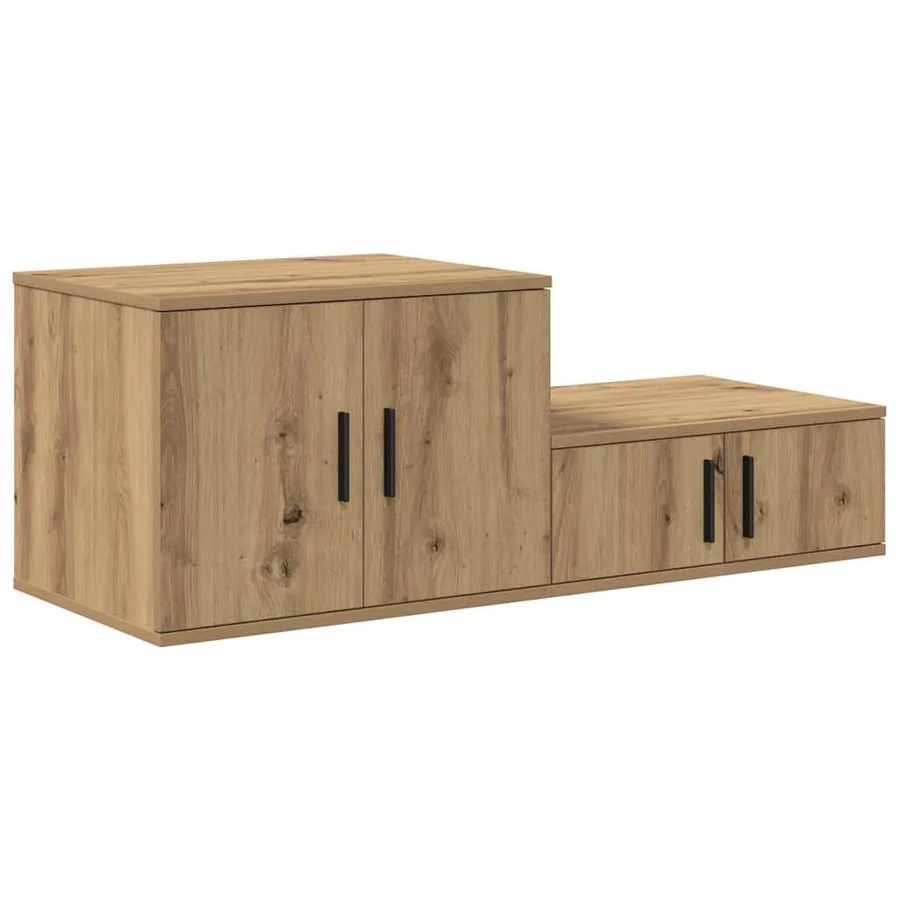 Armoire de rangement 2 pc Chêne artisanal 108 x 41 x 40 cm - 5