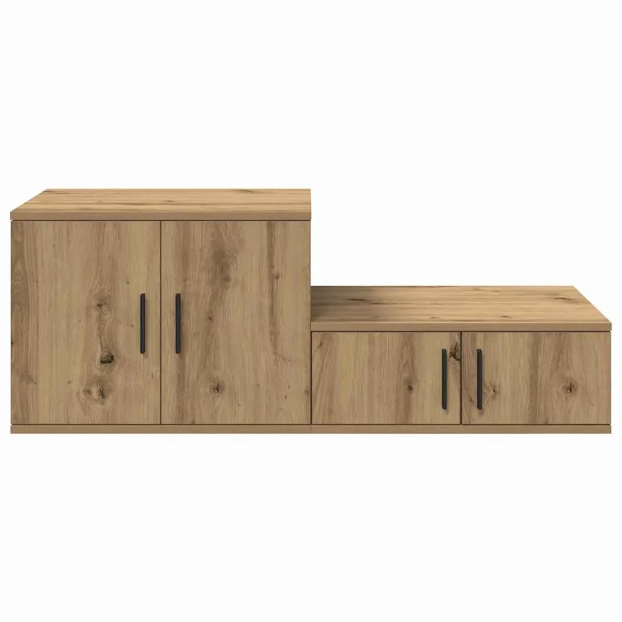 Armoire de rangement 2 pc Chêne artisanal 108 x 41 x 40 cm - 7