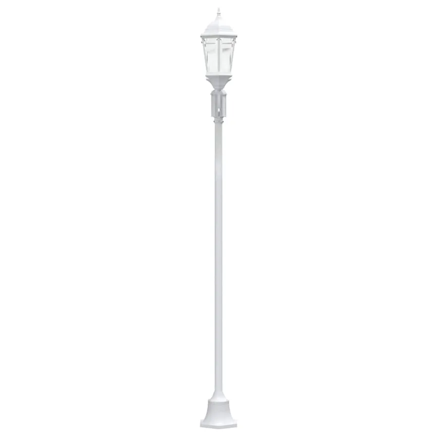 Lumière de jardin Blanc 68 x 20 x 235 cm Aluminium et verre - 5