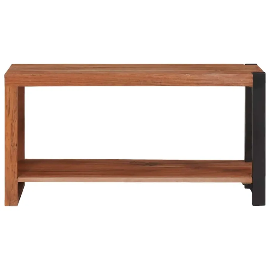 Étagère Marron 80 x 30 x 40 cm Bois d'Acacia Massif - 4