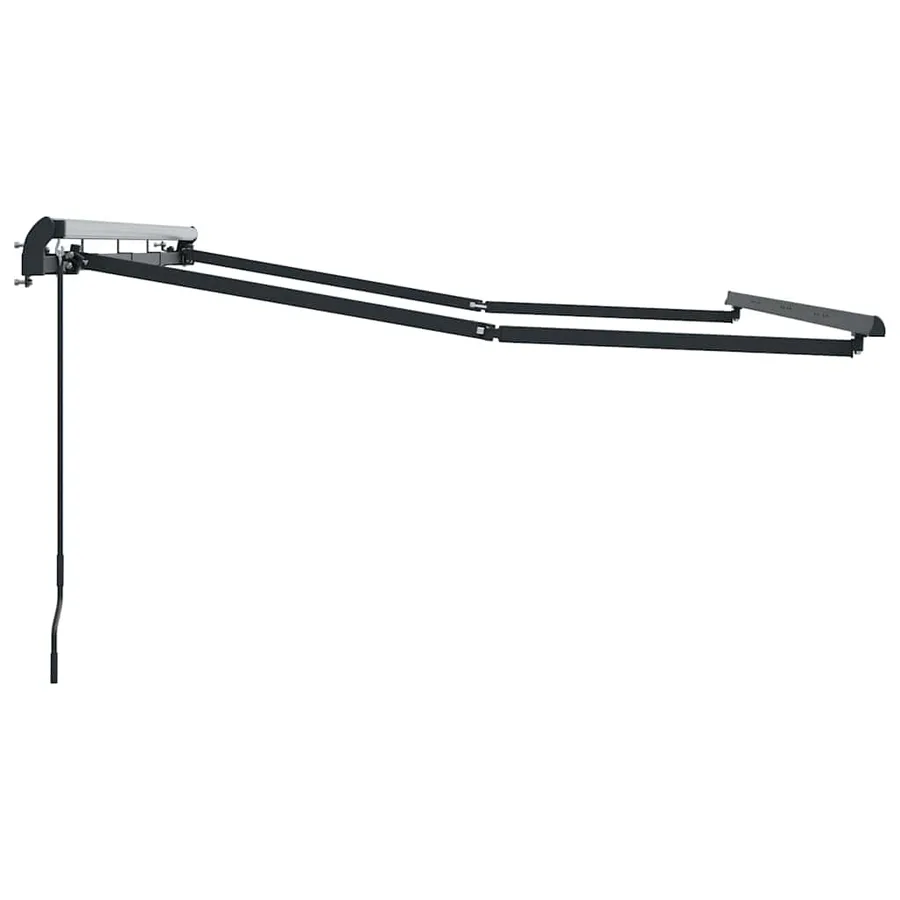 Cadre d'auvent Anthracite 3 x 2 m Métal - 5