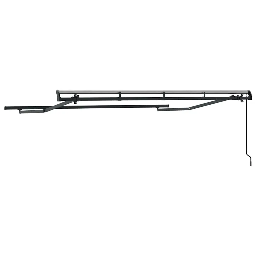 Cadre d'auvent Anthracite 3 x 2 m Métal - 6