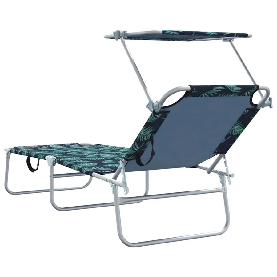 Transat 2 pcs Vert 58 x 188 x 77cm Polyester - 7