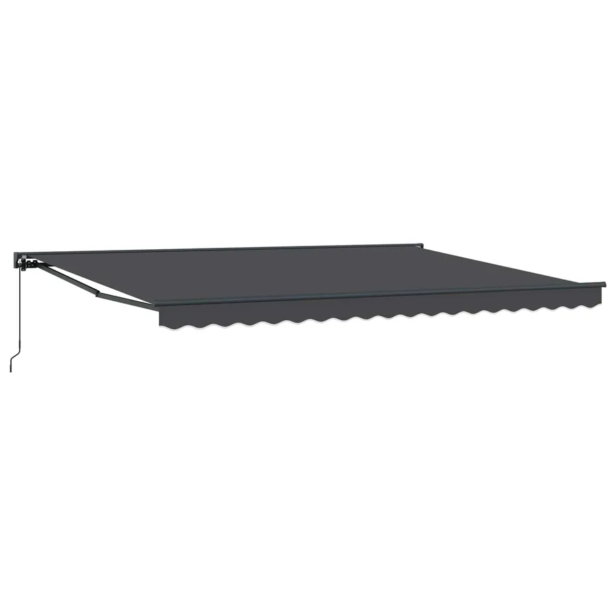 Cadre d'auvent Anthracite 450 × 300 cm - 2