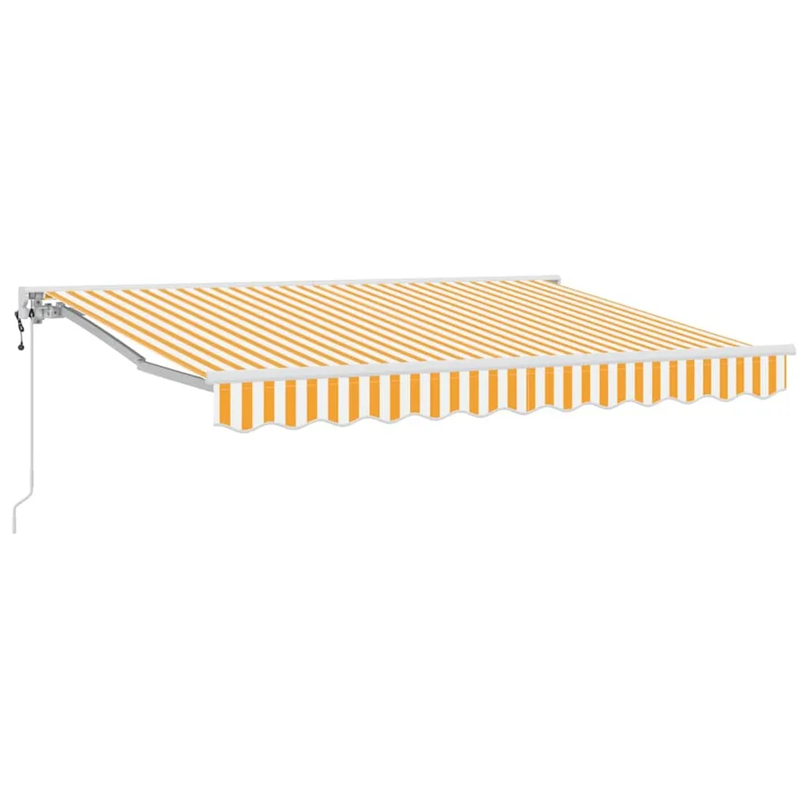 Cadre d'auvent Jaune et blanc 300 x 200 cm - 2