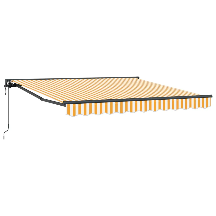 Cadre d'auvent Jaune et blanc 300 x 250 cm - 2