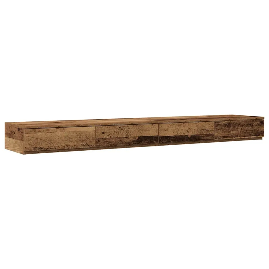 Tiroirs de lit avec tiroir Bois ancien 180 x 36,5 x 16,5 cm - 2