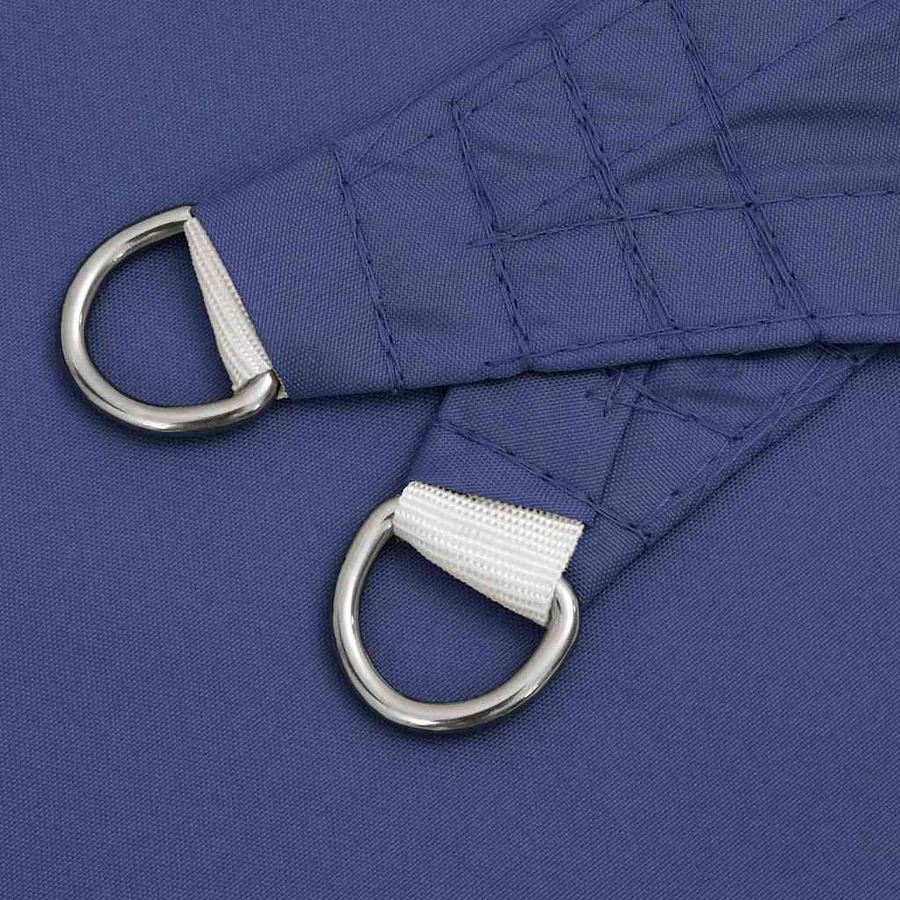 Voile de parasol tissu oxford rectangulaire 2x3 m bleu - 8
