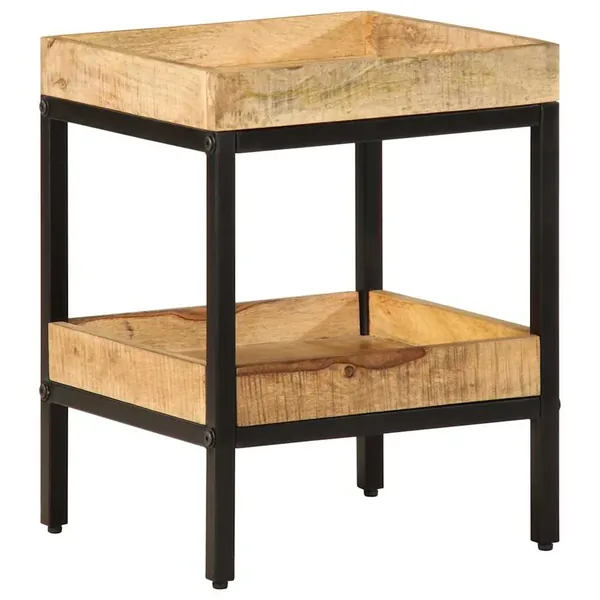 Table d'appoint Marron 35 x 35 x 45 cm Bois de mangue massif