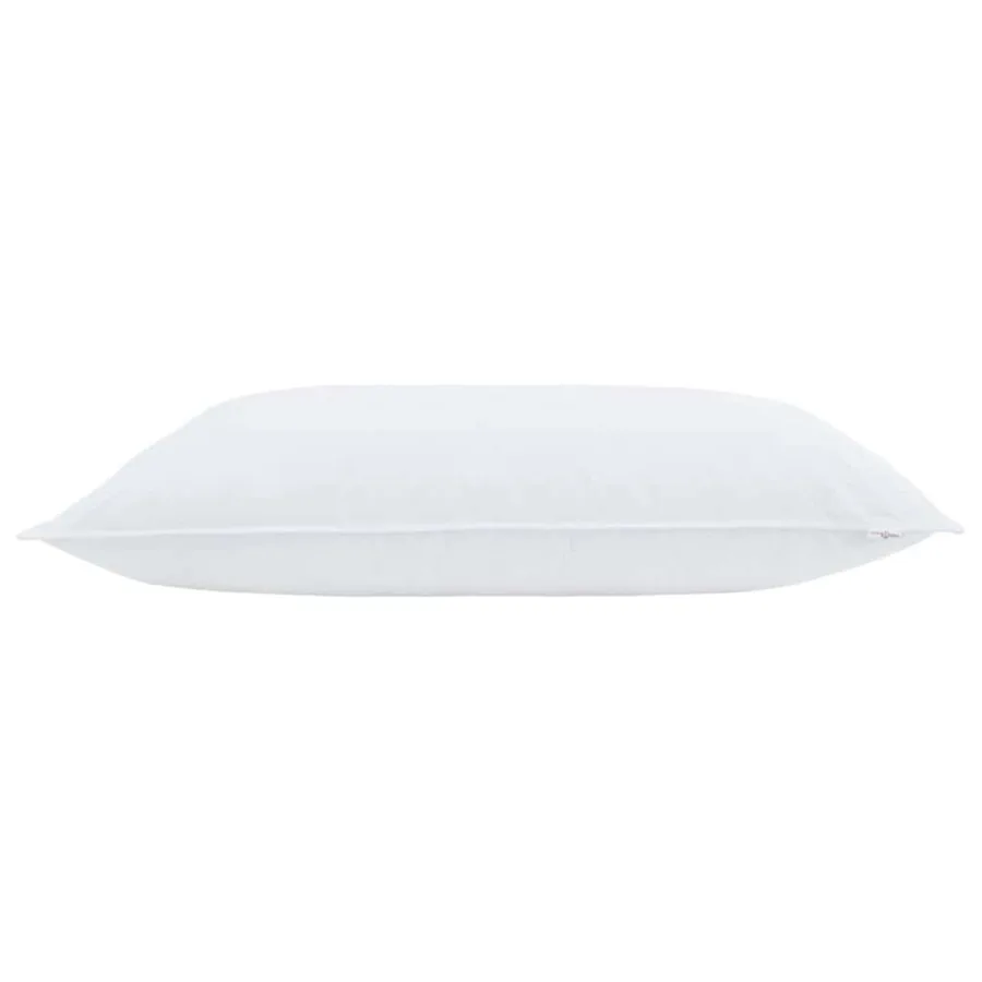 Oreiller avec oreiller 2 pcs Blanc 40 x 80 cm Coton - 5