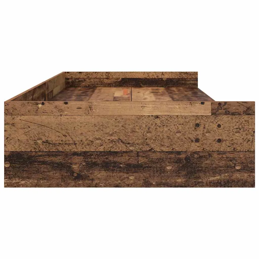 Cadre de lit Bois Ancien 98,5 x 200 cm Bois d'ingénierie - 6