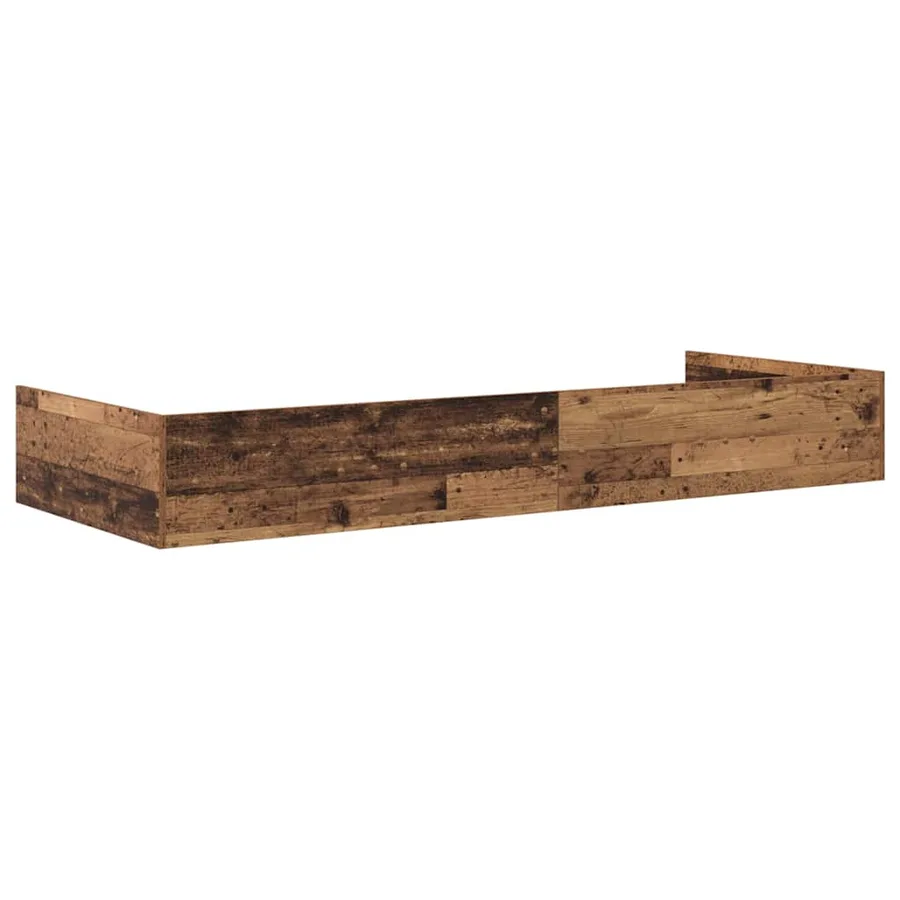 Cadre de lit Bois Ancien 98,5 x 200 cm Bois d'ingénierie - 7