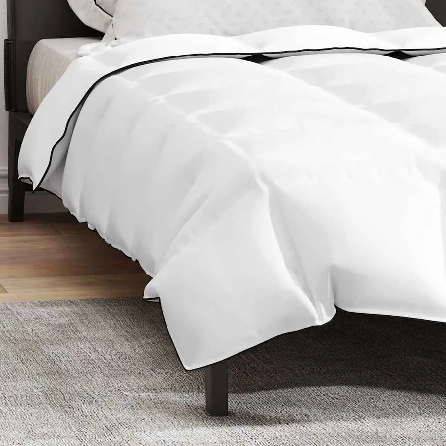 Duvet d'hiver Blanc 140 x 220 cm Plume - 5