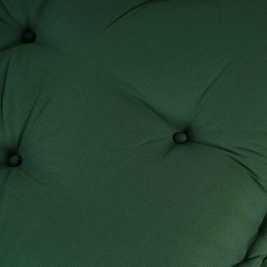 Coussin de canapé sur palette Vert 120 x 80 x 12 cm Tissu - 7