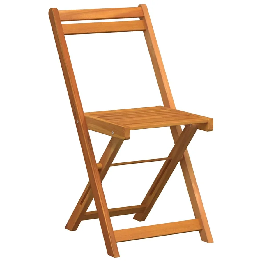 Ensemble bistrot 3 pcs Huile Naturelle Bois d'Acacia Massif - 6