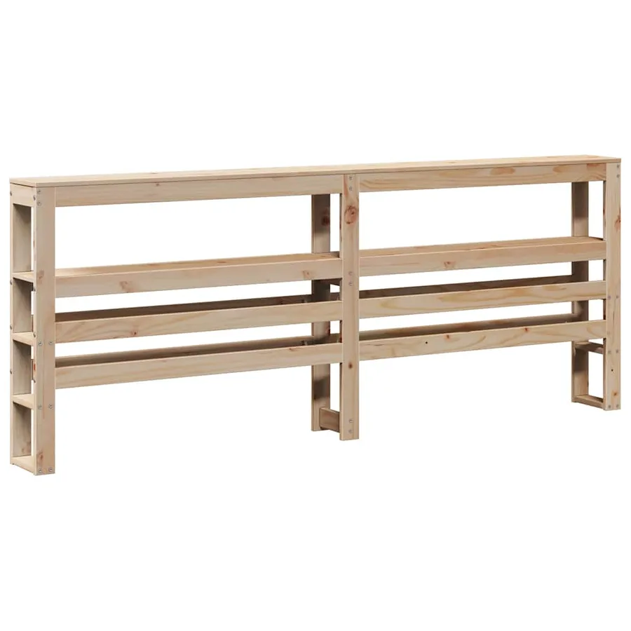 Cadre de lit avec tête de lit sans matelas 180x200 cm - 8